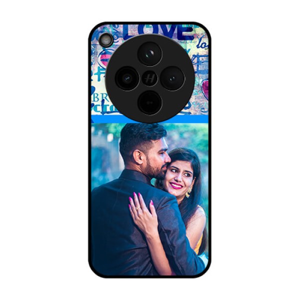 Find X8 5G Custom Glass Phone Case - Colorful Love Design Find X8 5G Custom Glass Phone Case - Colorful Love Design