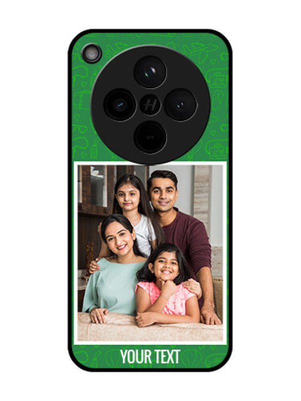 Custom Find X8 5G Custom Glass Phone Case - Picture Upload Design