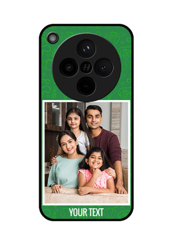 Find X8 5G Custom Glass Phone Case - Picture Upload Design