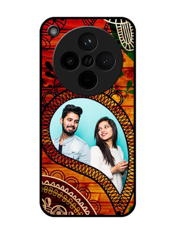 Custom Find X8 5G Custom Glass Phone Case - Abstract Colorful Design