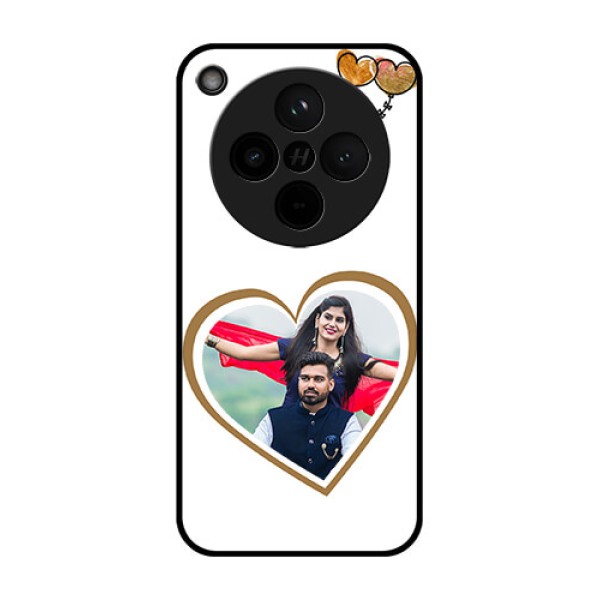 Find X8 5G Custom Glass Phone Case - You and Me Design
