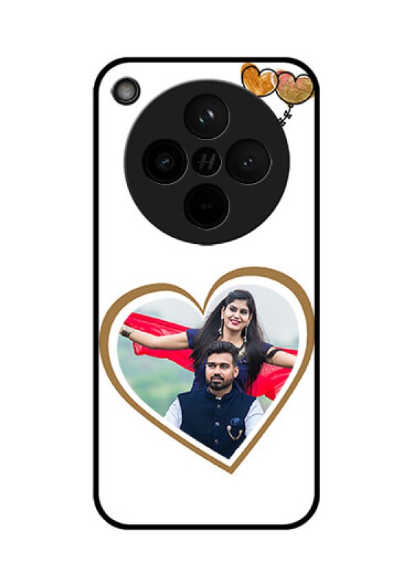Find X8 5G Custom Glass Phone Case - You and Me Design
