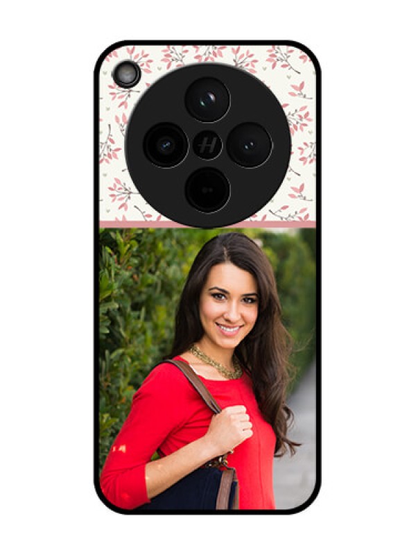 Custom Find X8 5G Custom Glass Phone Case - Stunning Floral Design