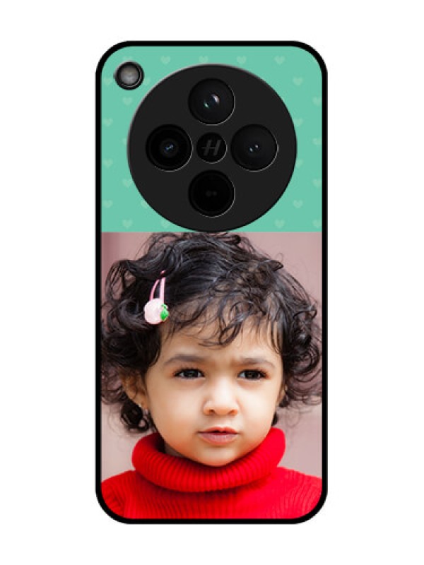 Custom Find X8 5G Custom Glass Phone Case - Lovers Picture Design