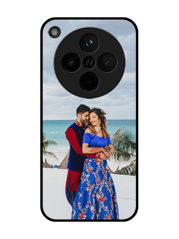 Custom Find X8 5G Custom Glass Phone Case - Upload Full Picture Design