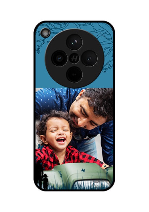 Find X8 5G Custom Glass Phone Case - Best Dad Design