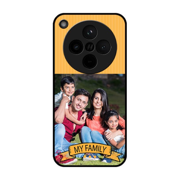 Find X8 5G Custom Glass Phone Case - My Family Design
