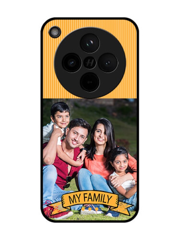 Custom Find X8 5G Custom Glass Phone Case - My Family Design