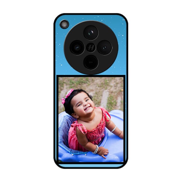 Find X8 5G Custom Glass Phone Case - Wave Pattern Colorful Design