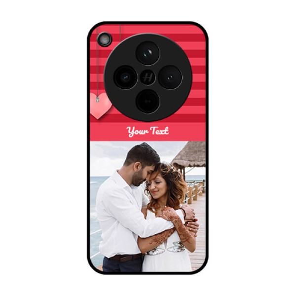 Find X8 5G Custom Glass Phone Case - Valentines Day Design