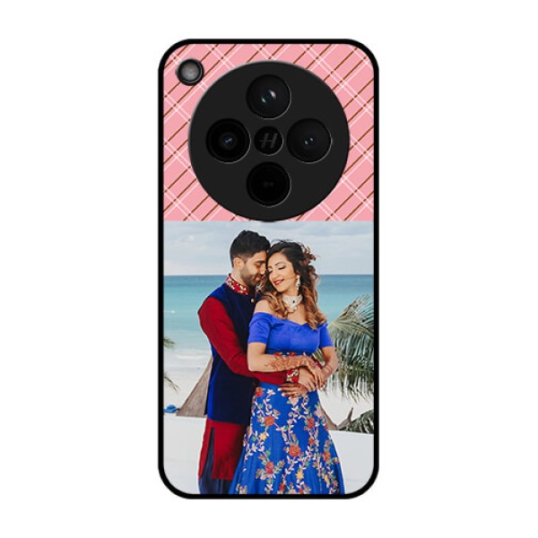 Find X8 5G Custom Glass Phone Case - Together Forever Design
