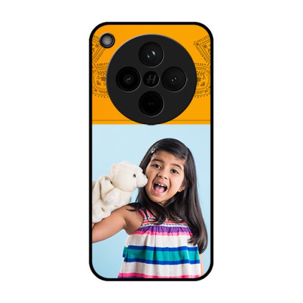 Find X8 5G Custom Glass Phone Case - Photo Wedding Design