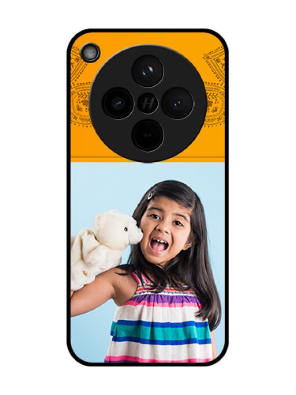 Custom Find X8 5G Custom Glass Phone Case - Photo Wedding Design