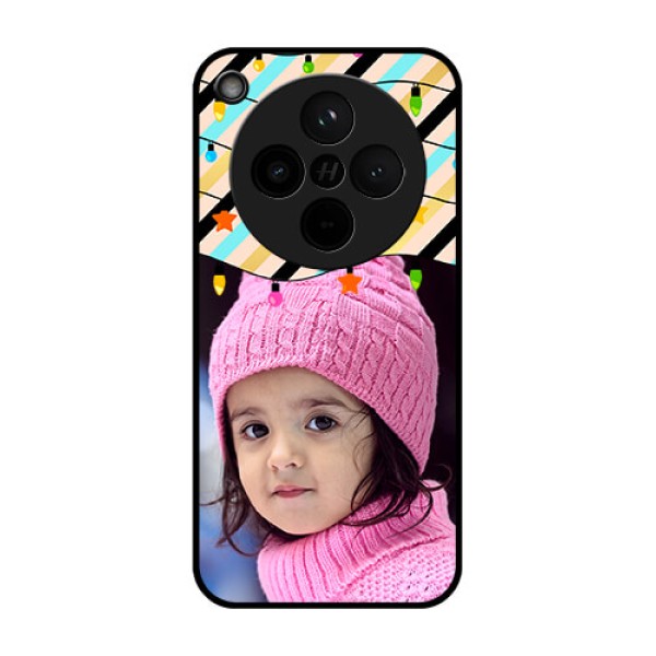 Find X8 5G Custom Glass Phone Case - Lights Hanging Design Find X8 5G Custom Glass Phone Case - Lights Hanging Design