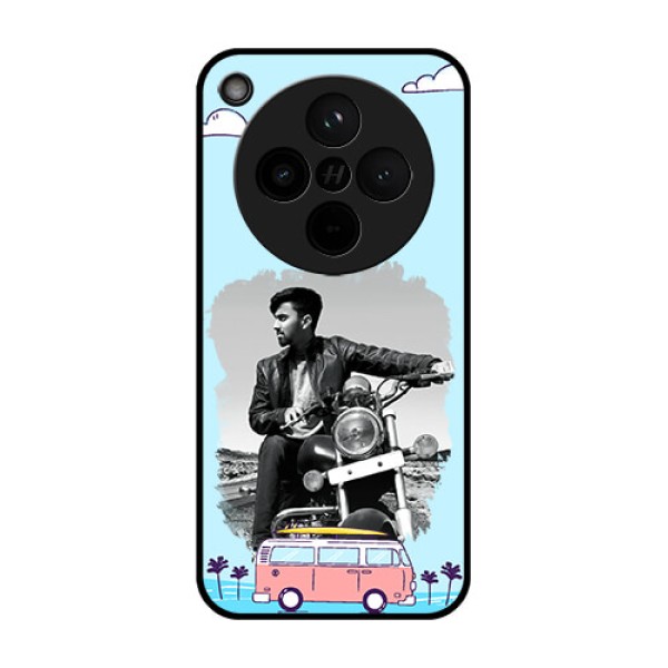 Find X8 5G Custom Glass Phone Case - Travel and Adventure Design