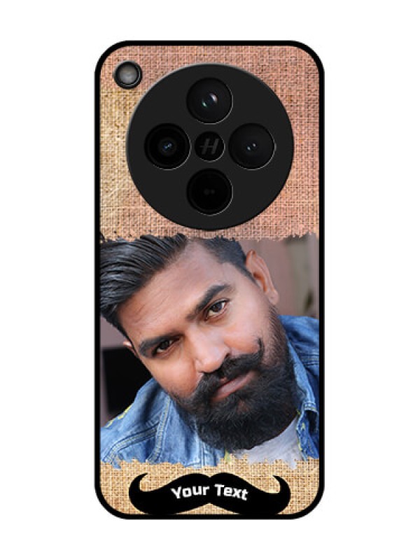 Custom Find X8 5G Custom Glass Phone Case - With Texture Design