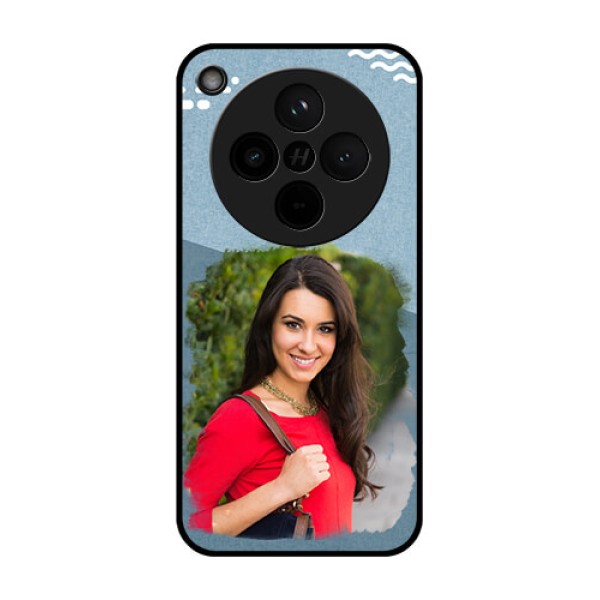 Find X8 5G Custom Glass Phone Case - Grunge Line Art Design Find X8 5G Custom Glass Phone Case - Grunge Line Art Design