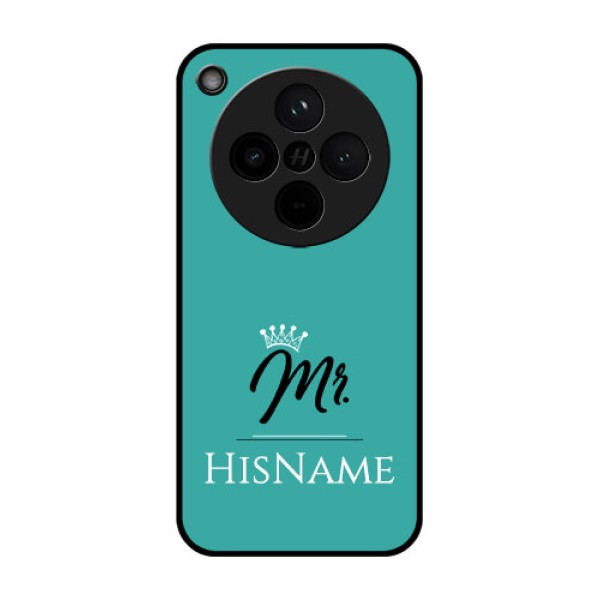 Find X8 5G Custom Glass Phone Case - Mr With Name Design Find X8 5G Custom Glass Phone Case - Mr With Name Design