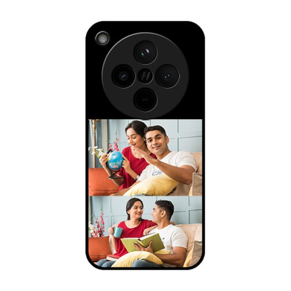 Find X8 5G Custom Glass Phone Case - 2 Images Design