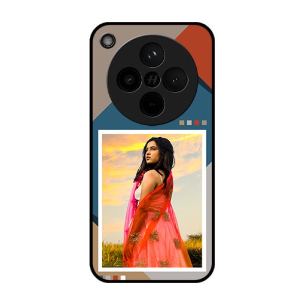 Find X8 5G Custom Glass Phone Case - Retro Color Pallet Design Find X8 5G Custom Glass Phone Case - Retro Color Pallet Design