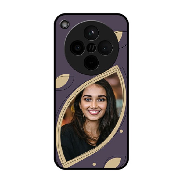 Find X8 5G Custom Glass Phone Case - Falling Leaf Design