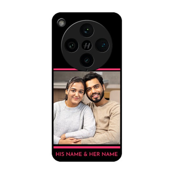 Find X8 Pro 5G Custom Glass Phone Case - With Add Text Design