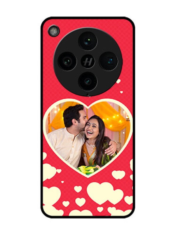 Custom Find X8 Pro 5G Custom Glass Phone Case - Love Symbols Phone Cover Design