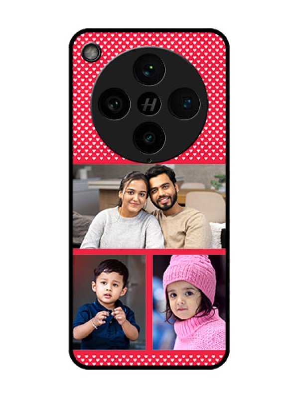 Custom Find X8 Pro 5G Custom Glass Phone Case - Bulk Photo Upload Design