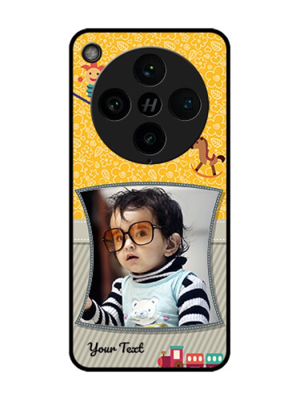 Custom Find X8 Pro 5G Custom Glass Phone Case - Baby Picture Upload Design