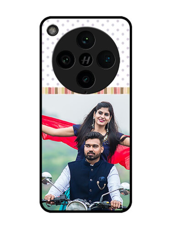 Custom Find X8 Pro 5G Custom Glass Phone Case - Cute Family Design