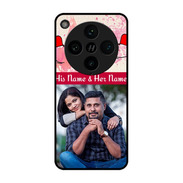 Find X8 Pro 5G Custom Glass Phone Case - You And Me Case Design
