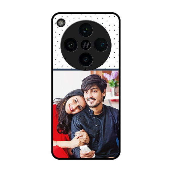 Find X8 Pro 5G Custom Glass Phone Case - Premium Dot Design