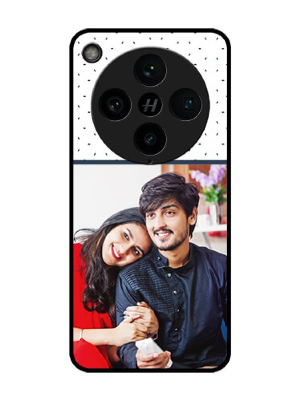 Custom Find X8 Pro 5G Custom Glass Phone Case - Premium Dot Design