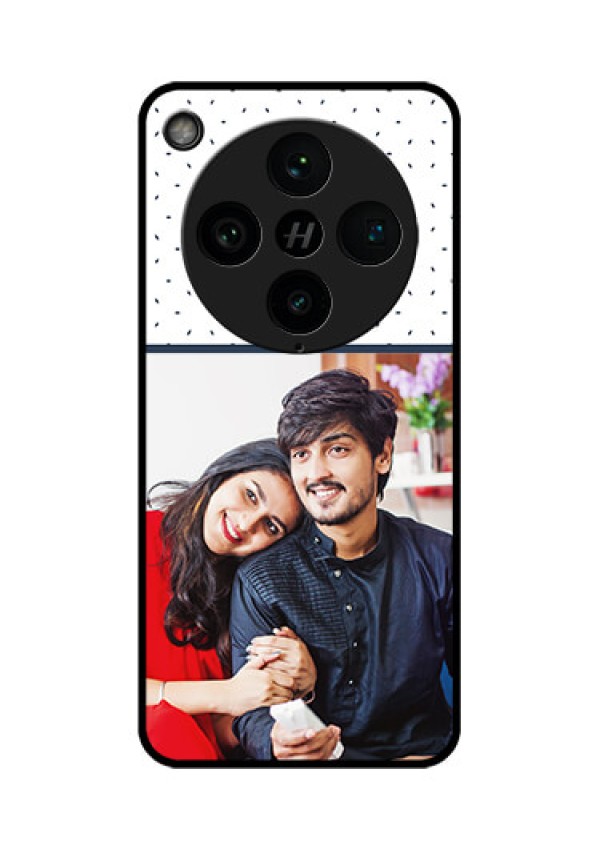Find X8 Pro 5G Custom Glass Phone Case - Premium Dot Design