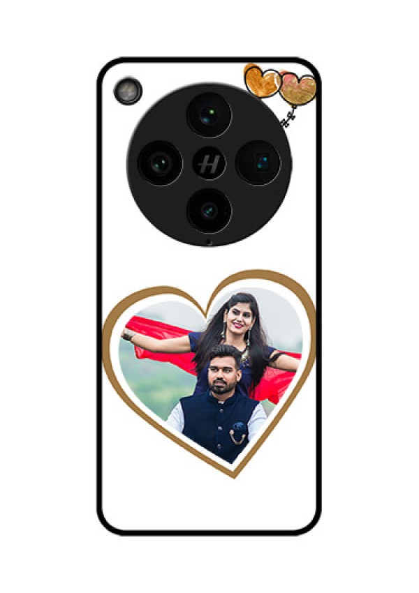 Find X8 Pro 5G Custom Glass Phone Case - You and Me Design