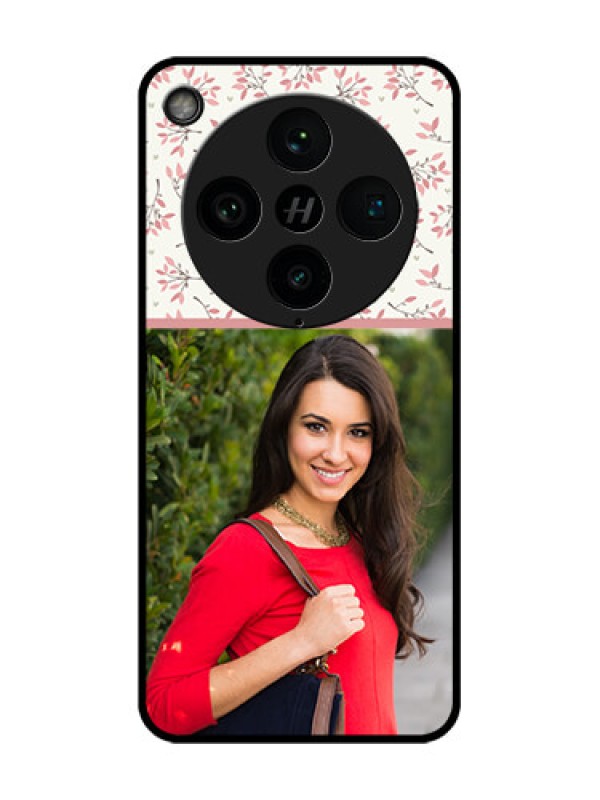 Custom Find X8 Pro 5G Custom Glass Phone Case - Stunning Floral Design