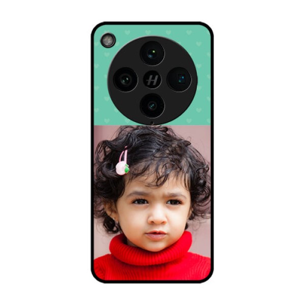 Find X8 Pro 5G Custom Glass Phone Case - Lovers Picture Design