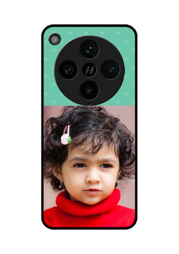 Find X8 Pro 5G Custom Glass Phone Case - Lovers Picture Design