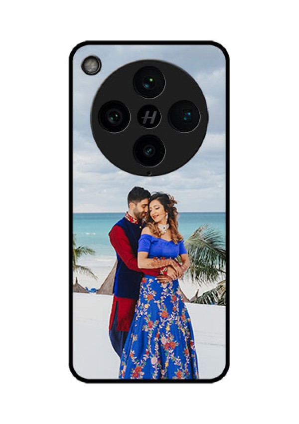 Find X8 Pro 5G Custom Glass Phone Case - Upload Full Picture Design