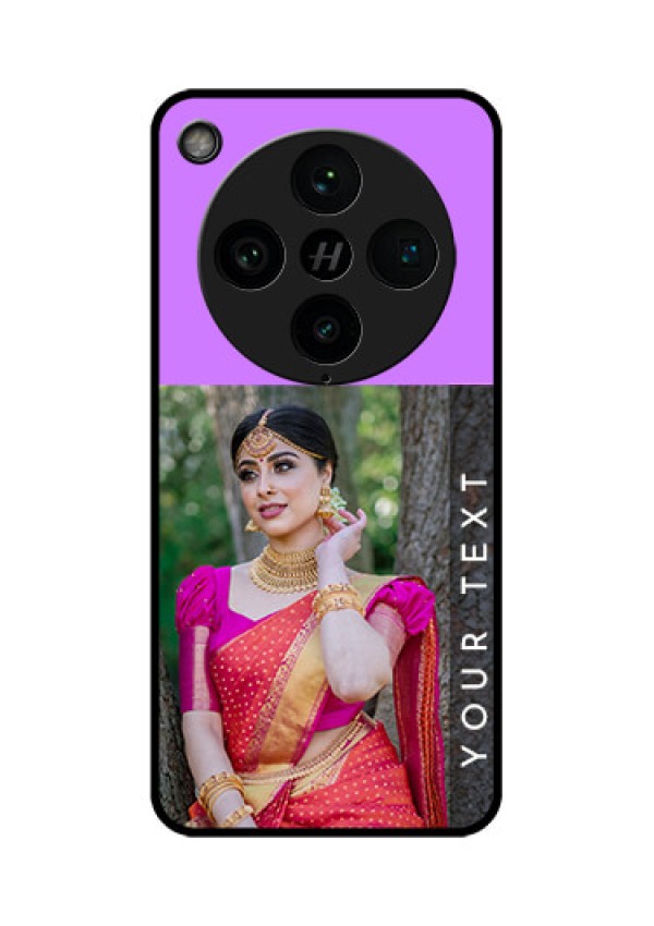 Find X8 Pro 5G Custom Glass Phone Case - Birthday Icons Design