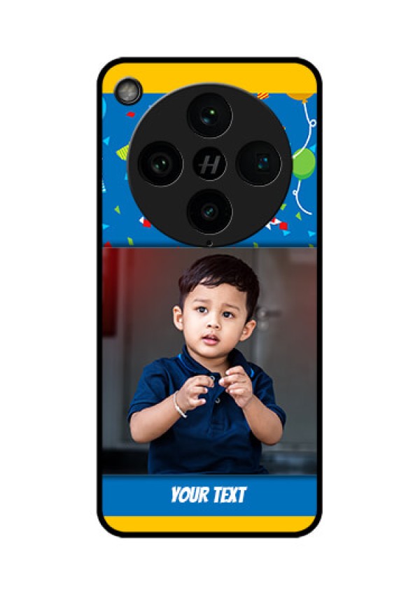 Find X8 Pro 5G Custom Glass Phone Case - Birthday Wishes Design