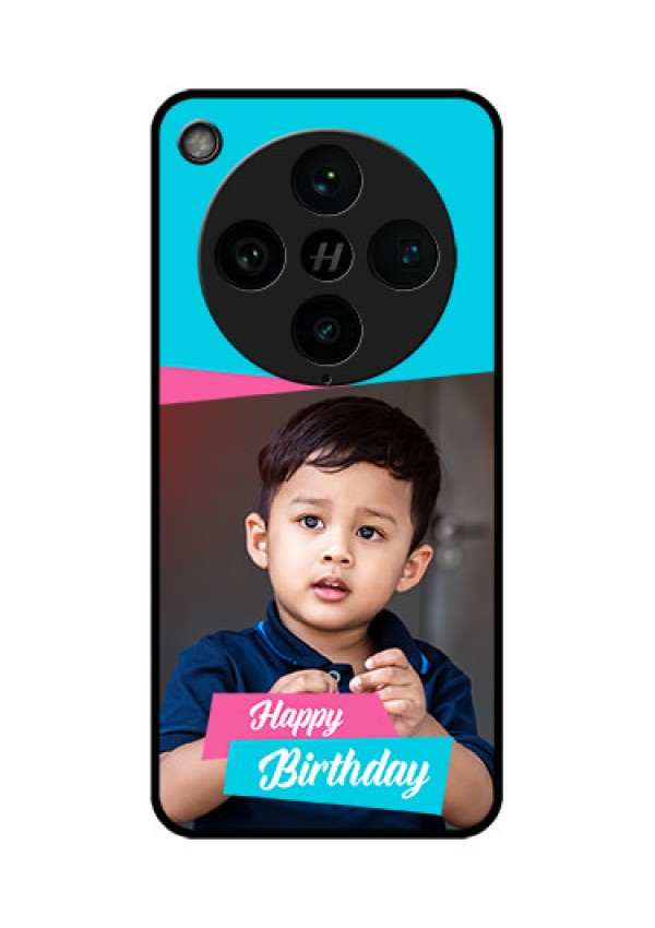 Find X8 Pro 5G Custom Glass Phone Case - Image Holder With 2 Color Design