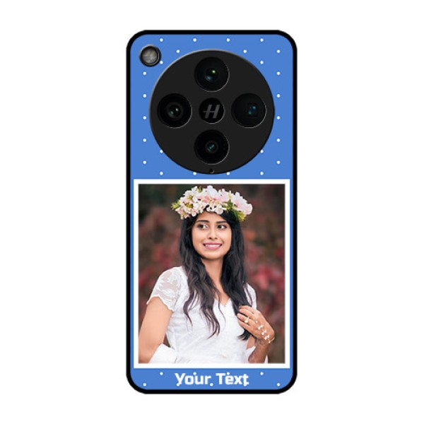 Find X8 Pro 5G Custom Glass Phone Case - Polka Dots Design