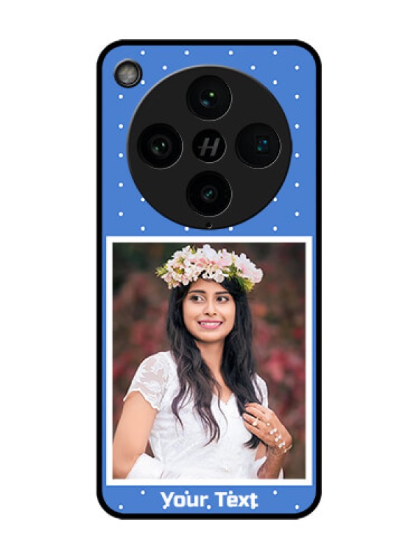 Custom Find X8 Pro 5G Custom Glass Phone Case - Polka Dots Design