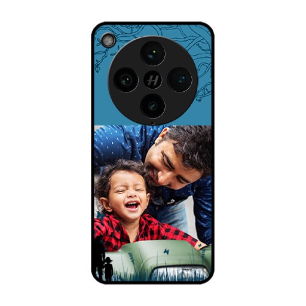 Find X8 Pro 5G Custom Glass Phone Case - Best Dad Design
