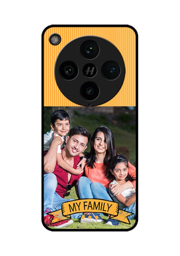 Find X8 Pro 5G Custom Glass Phone Case - My Family Design