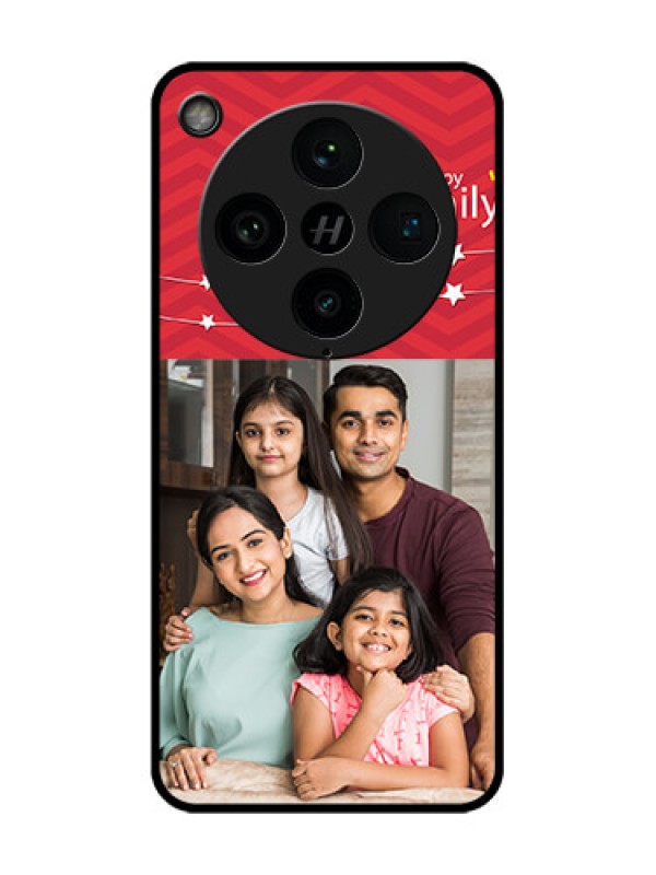 Custom Find X8 Pro 5G Custom Glass Phone Case - Happy Family Design