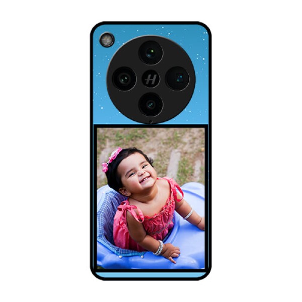 Find X8 Pro 5G Custom Glass Phone Case - Wave Pattern Colorful Design
