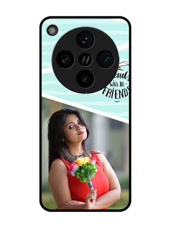 Custom Find X8 Pro 5G Custom Glass Phone Case - Friends Picture Icon Design