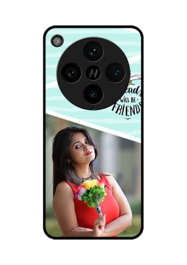 Find X8 Pro 5G Custom Glass Phone Case - Friends Picture Icon Design